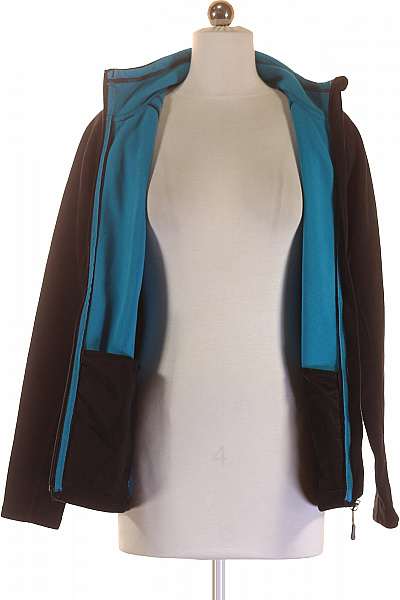 Pánská Mikina Na Zip Modrá Second hand Vel. S