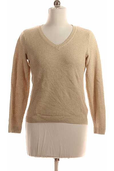 Dámský Pulovr Béžový Takko Vel. M