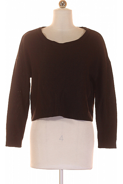 Dámský Svetr Černý Second hand Vel. 36