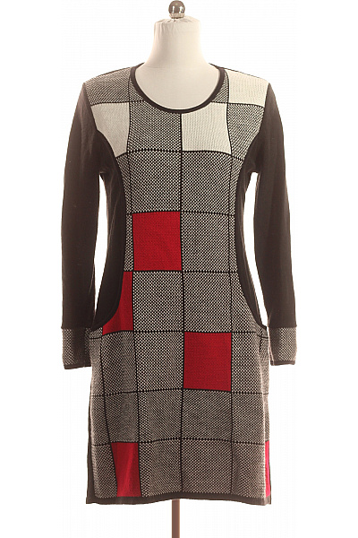 Šaty Černobílé Vel. XL