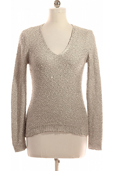 Orsay  Halenka Pletená Stříbrná