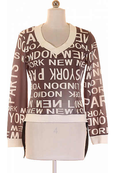 Dámské Tričko Černobílé Vel. L