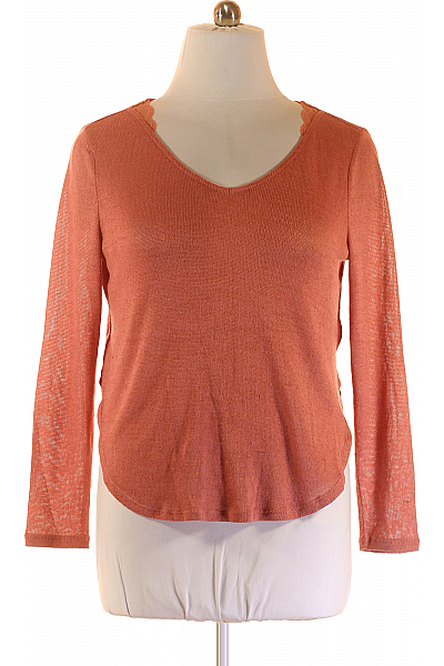 VILA Dámský Svetr Růžový Vel. L