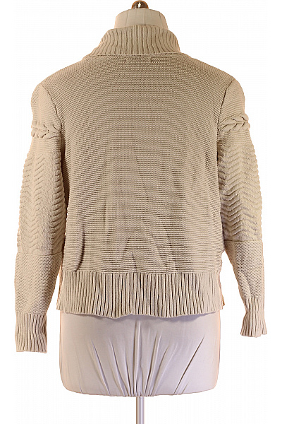 Marks & Spencer Dámský Cardigan Béžový Second hand Vel. 44