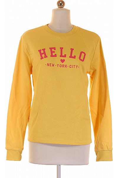 Dívčí Mikina Žlutá