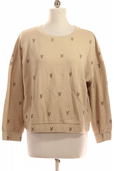 Dámská Mikina Béžová Second hand Vel. M