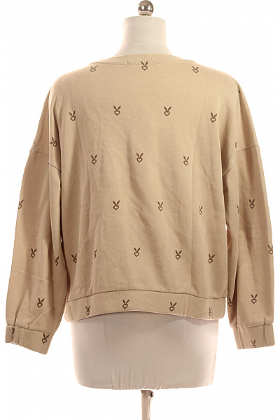 Dámská Mikina Béžová Second hand Vel. M