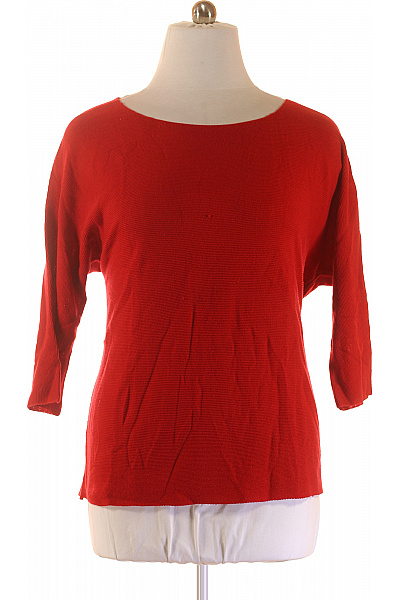 Dámský Pulovr Červený Vel. XL
