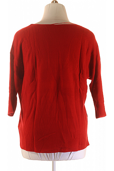 Dámský Pulovr Červený Vel. XL