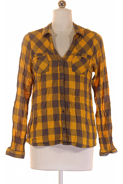Dámská Košile Žlutá FISHBONE Second hand Vel. M