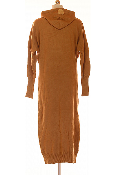  Šaty Pletené Hnědé By Mi