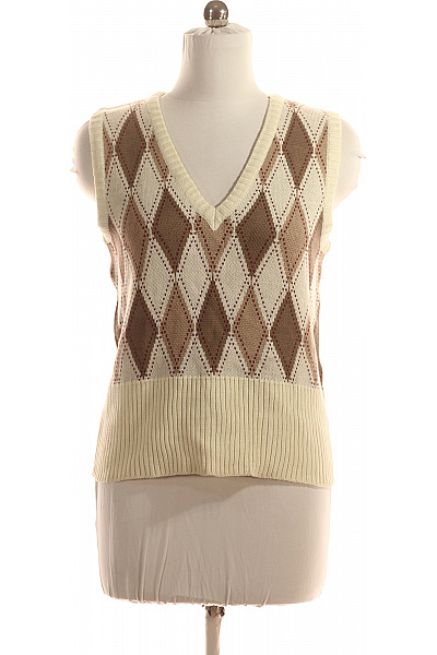 Kratká Dámská Vesta Barevná Vel. 40/42