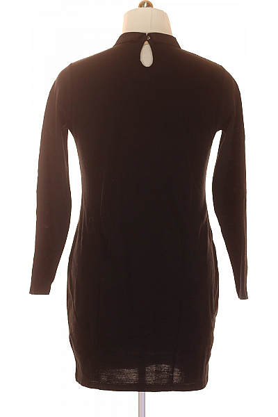 BOUTIQEN  Šaty Pletené Černobílé Vel. 44/46