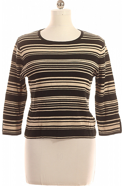 Marks & Spencer Dámský Pulovr Černobílý Second Hand