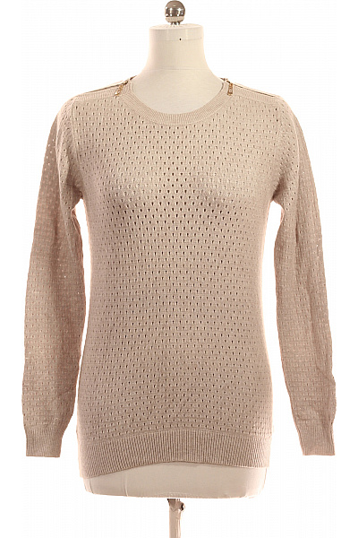  Halenka Pletená Béžová Vel. S/M