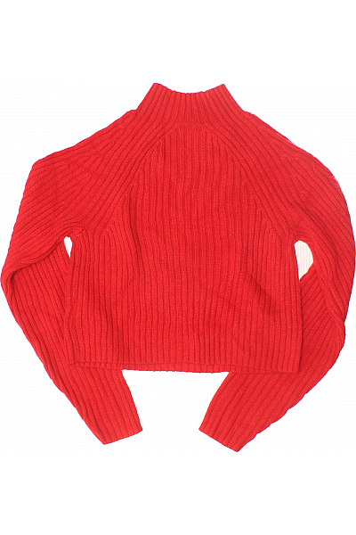 Dámský Svetr Červený Canda Second hand Vel. XS