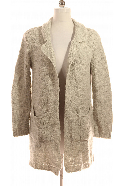 Dámský Svetr Vlněný Šedý Second hand