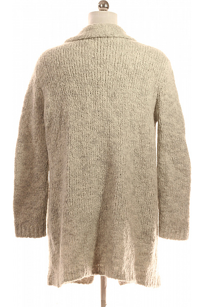 Dámský Svetr Vlněný Šedý Second hand