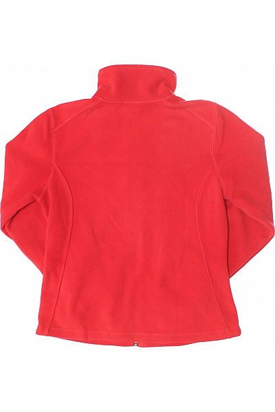 Dámská Mikina Rozepínací Červená Vel. S