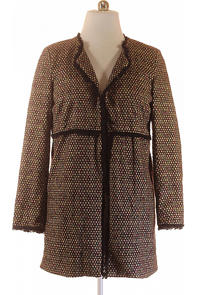 Dámský Kabát Barevný Vel. XL