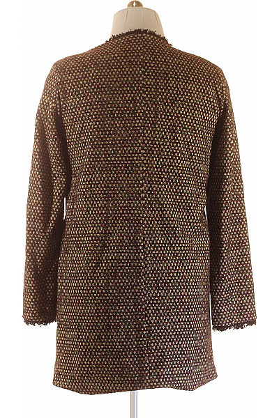 Dámský Kabát Barevný Vel. XL