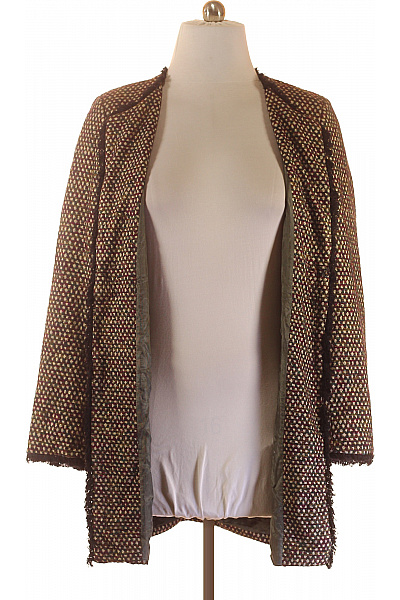 Dámský Kabát Barevný Vel. XL