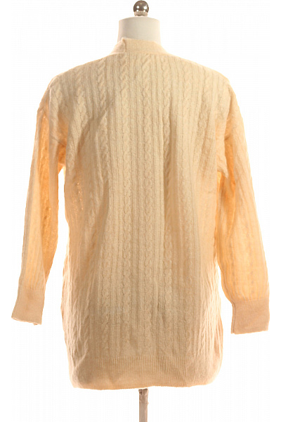 Dámský Svetr Béžový MANGO Second hand Vel. XS