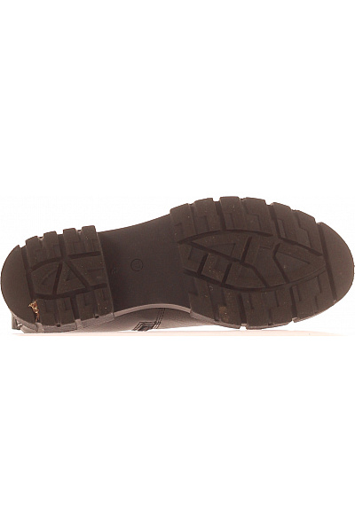 Dámské Kotníkové Boty Kožené Černé CAPRICE Vel. 37