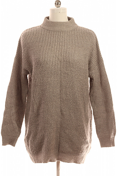 Dámský Svetr Šedý Esmara Second Hand Vel. M