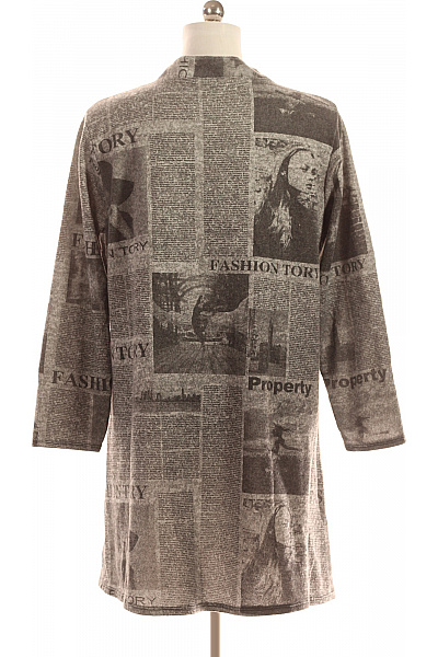  Šaty Pletené Šedé