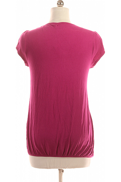 Dámské Tričko s Potiskem Fialové Vel. M