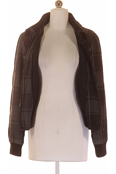 Dámská Přechodné Bundy Vlněná Šedá Orsay