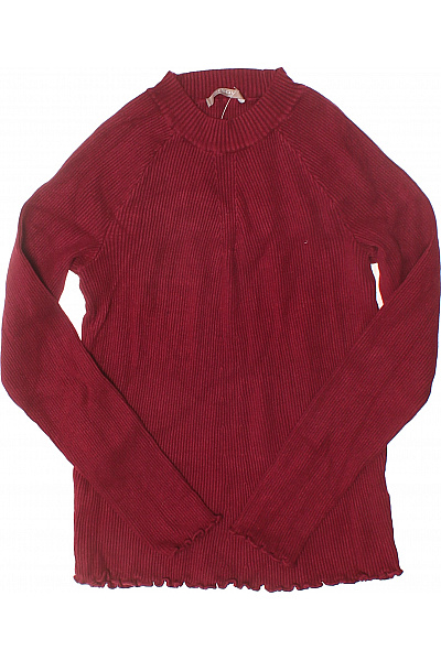 Jednoduché Dámské Tričko Vínová Orsay