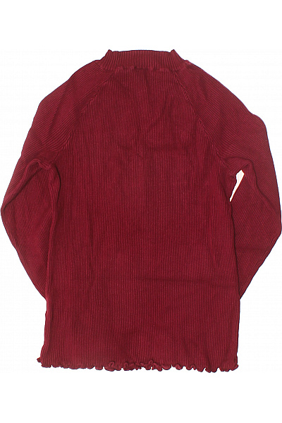 Jednoduché Dámské Tričko Vínová Orsay