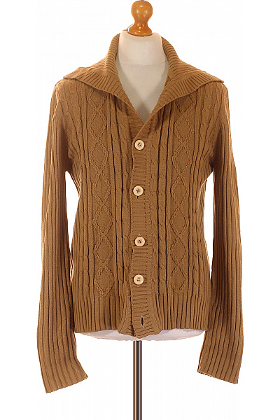 Pánský Cardigan Béžový Second hand