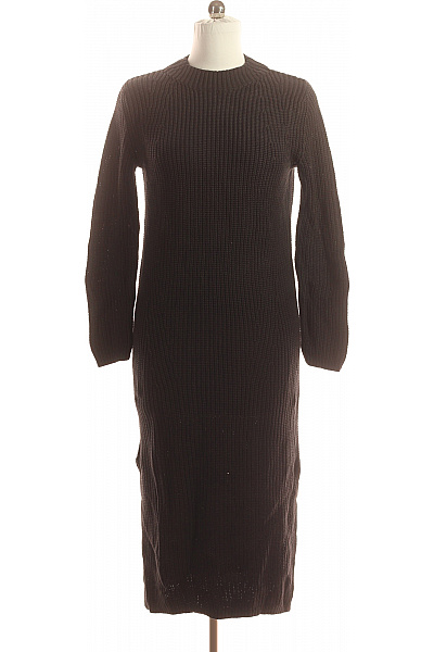 Esprit  Šaty Pletené Černé Vel. M