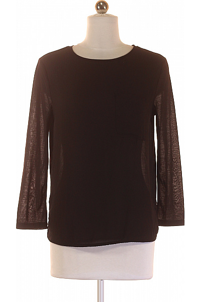  Halenka Jednobarevná Černá Vel. XS