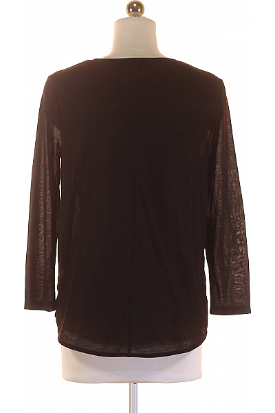  Halenka Jednobarevná Černá Vel. XS