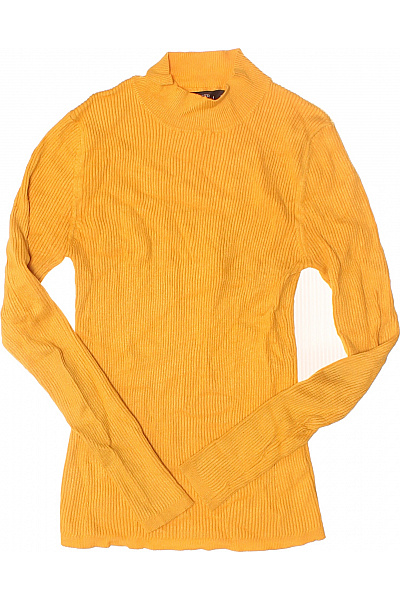 FB SISTER Dámské Tričko Žlutý Second hand Vel. S