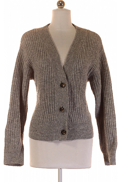 Dámský Cardigan Šedý Second hand Vel. XS