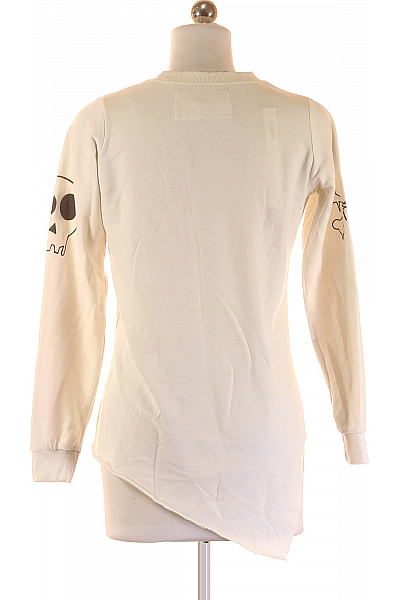 Dámská Mikina Bílá Vel. XS