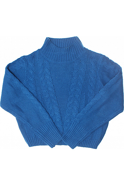 Dámský Svetr Modrý Vel. S