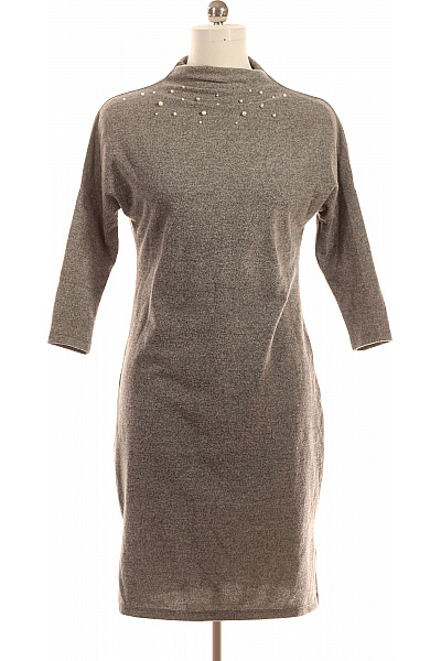 Orsay  Šaty Pletené Šedé