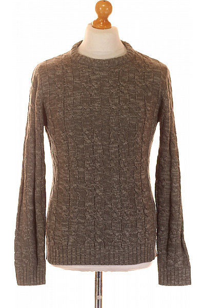 Pánský Pulovr Šedý Vel. S