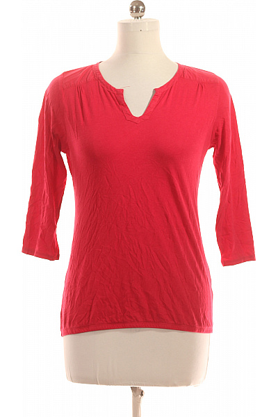 Jednoduché Dámské Tričko Červené Tchibo