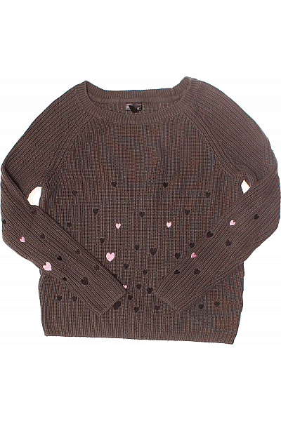 RAINBOW Dámský Pulovr Khaký Second hand Vel. 36/38