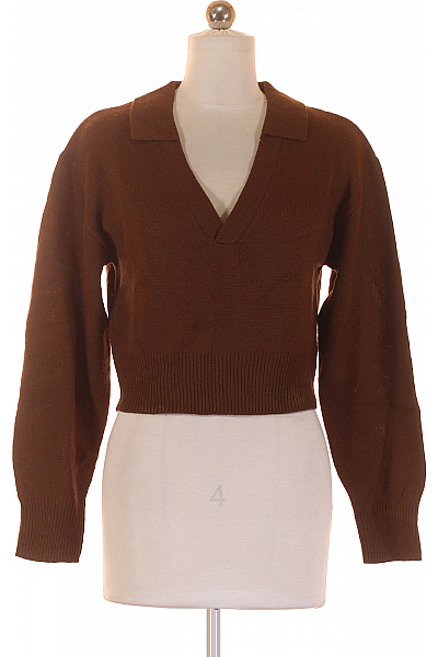 Dámský Svetr Hnědý Second hand Vel. S