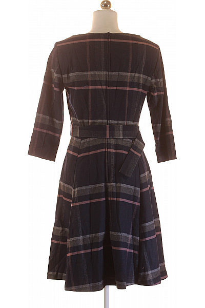 Košilové  Šaty Modré Orsay Vel. 38