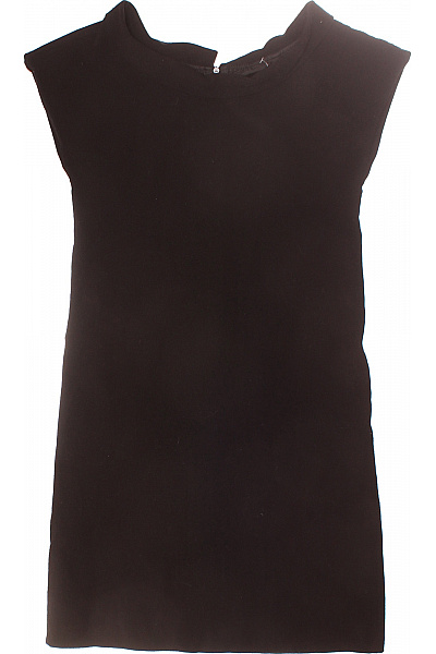 Šaty Vlněné Černé Vel. 36