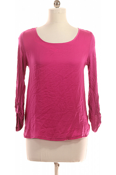 TOM TAILOR Jednoduché Dámské Tričko Růžové Second hand Vel. M